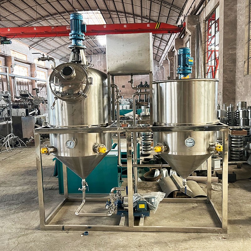 Palm Oil Refinery Factory - Palm Oil Deodorizing Refinery Machine