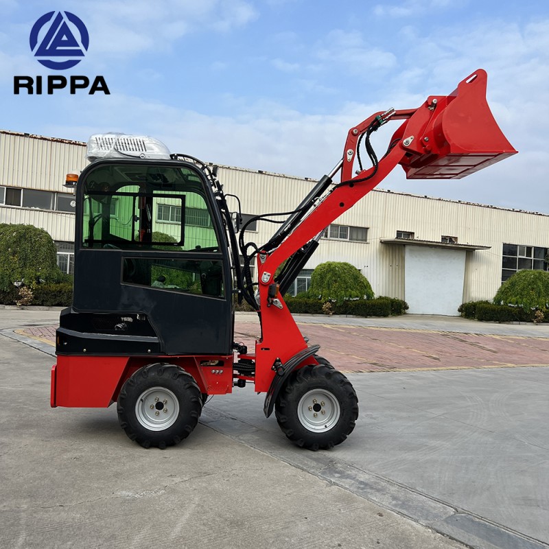 Electric Loader Supplier - RIPPA 1000kg AC Electric Grapple Backhoe
