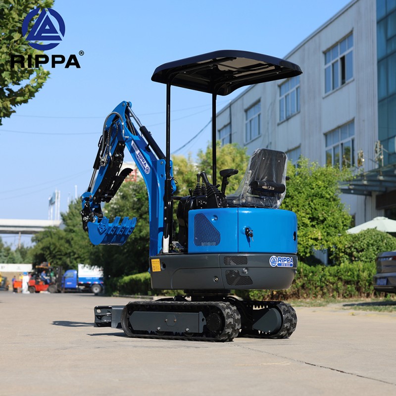 Mini Excavator Factory - RIPPA R10 Hot Sale With Grabber
