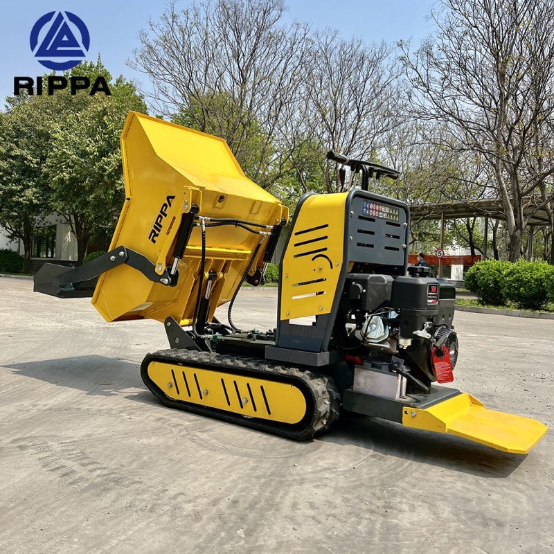 Mini Dump Truck Factory - Rippa Track 500-1000kg Diesel Electric