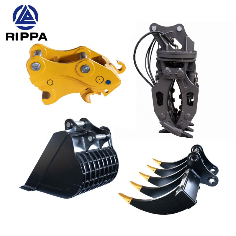 Construction Attachment Manufacturer - Rippa Attachments Mini Excavator Parts