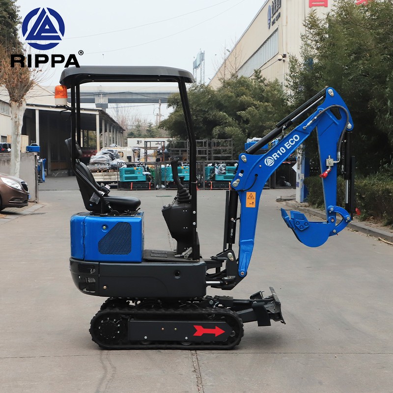 Mini Excavator Factory - RIPPA R10 Hot Sale With Grabber