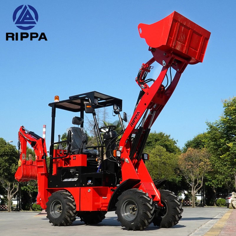 Mini Backhoe Factory - Rippa Hot Sale 3ton 4ton 5ton Loader