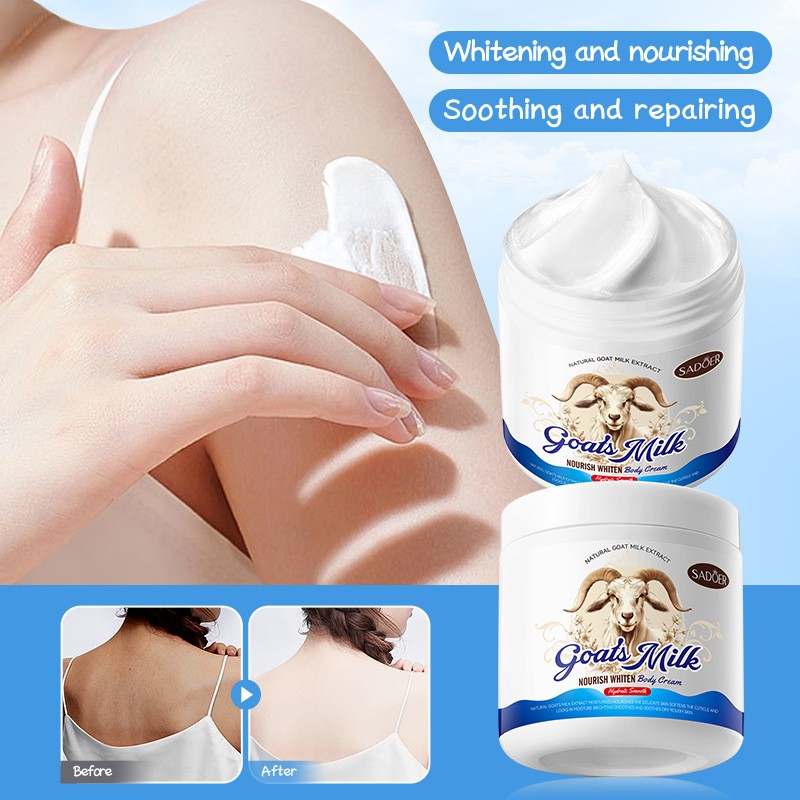 Nourishing Body Cream Goat Milk Whitening Body Milk