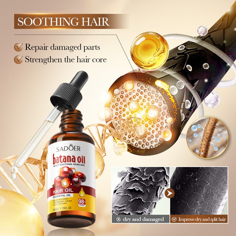 Hair Care Women's Anti Frizz Smooth Repair Dryness Hydration Smoothness Nut Oil Hair Care Essential Oil