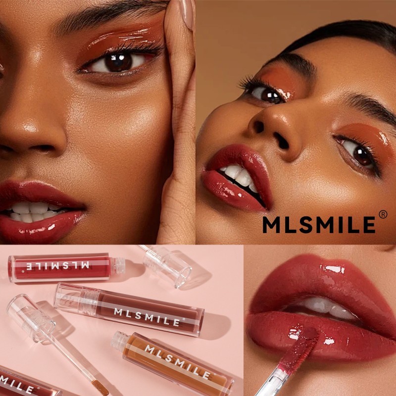 Mirror GlassLipglosWater Gloss Plump Lips Moisturizing and Nourishing Lip Gloss Lip Oil Liquid Lipstick Water