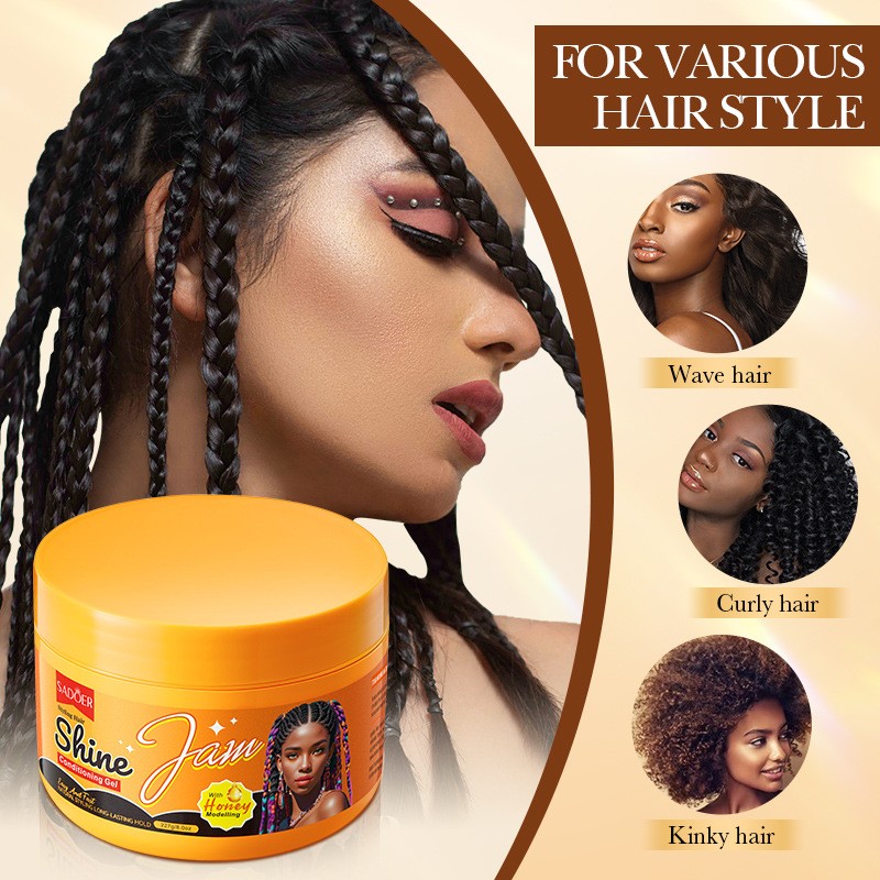 Styling Conditioner  Shiny Jam  Smooth Hair Gel 227g