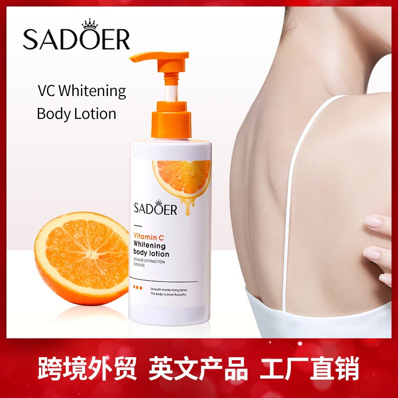 Skin Whitening Vitamin C Moisturizes Hydrates Nourishes Skin Body Lotion