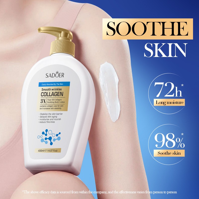 Autumn Winter Moisturizing Type III Collagen Body Lotion