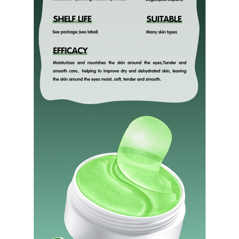 Plant Essence Moisturizing Anti Wrinkle Brightening Moisturizing Eye Care Mask