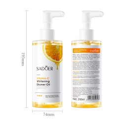 Vitamin C Whitening, Moisturizing, Anti Drying and Crack Deep Cleansing Body Bath Liquid