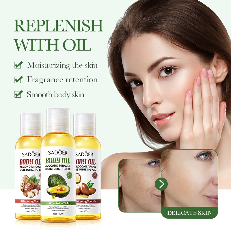 Avocado Moisturizing Nourishing Moisturizing Oil Repair  Moisturize the Skin Fruit Essential Oil