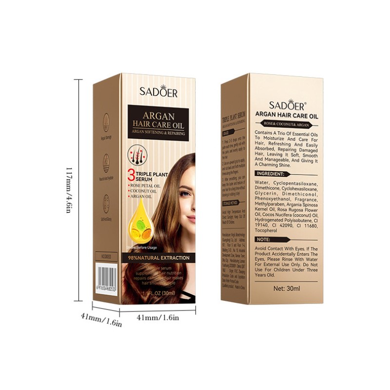 Moroccan Multi Essence Hair Care Essential Oil Repairs and Nourishes Hair QualityHair Care Essential Oil