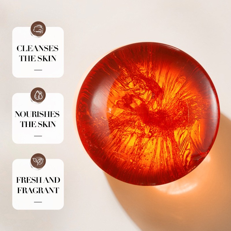 Sandalwood Essential Oil Soap 80g Amino Acid Body Universal Handmade Soap