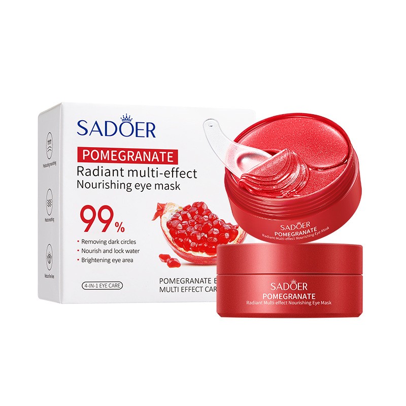 Moisturizing, Anti Wrinkle, Whitening, Pomegranate Radiance, Multi Effect Nourishing Eye Mask