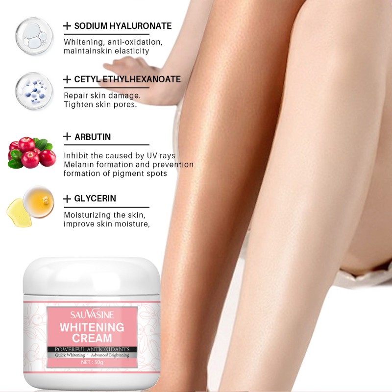 50g Mild Fruit Acid Whitening Nourishing Skin Long Lasting Moisturizing Lubricating Body Cream
