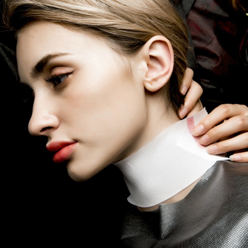 Disposable Neck Wrap to Prevent Broken Hair From Falling Into the Neck, Hair Cutting Neck Protection Paper