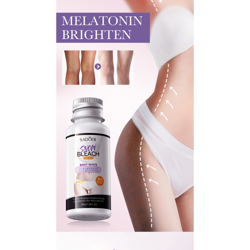 Blackening Snow Skin Brightening White Cream Brightens the Body Universal Body Lotion