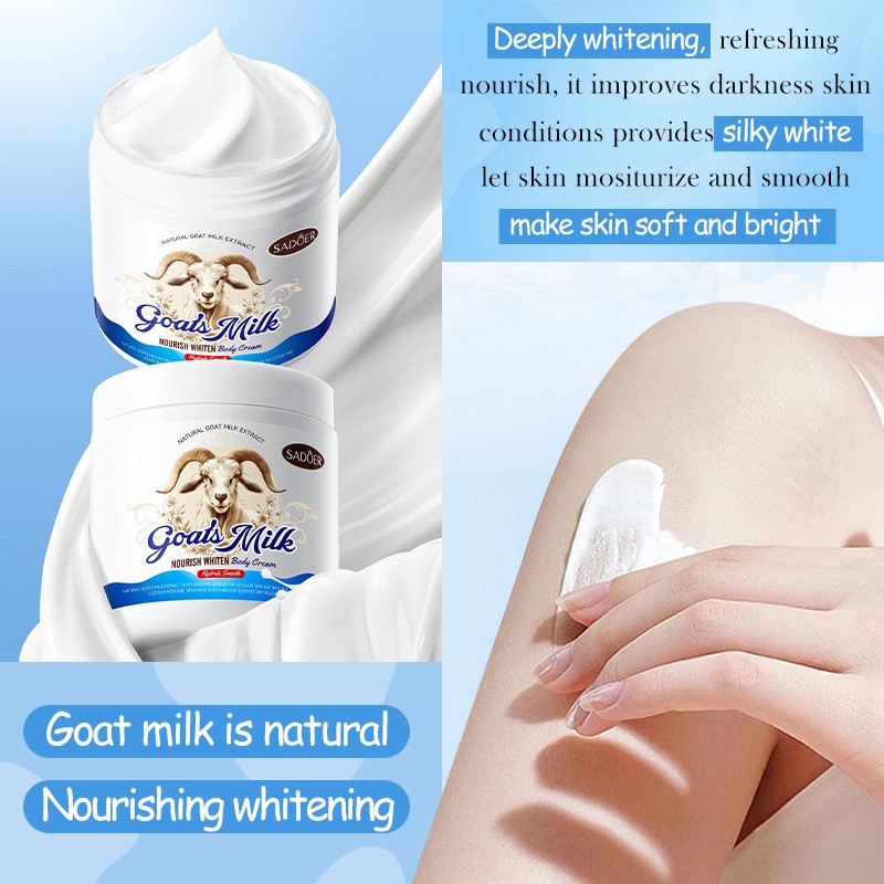 Nourishing Body Cream Goat Milk Whitening Body Milk