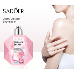 Collagen Smooth Whitening Fragrance 300ml Cherry Blossom Body Lotion