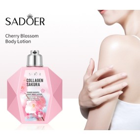Collagen Smooth Whitening Fragrance 300ml Cherry Blossom Body Lotion
