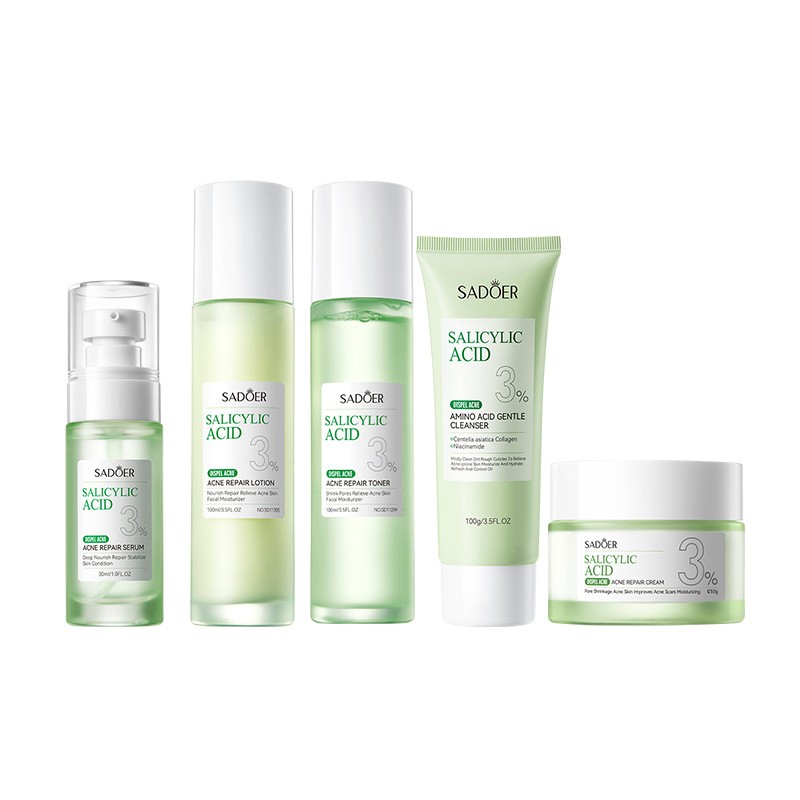 Salicylic Acid Acne Serum Anti-acne Serum  Acne Toner Skincare Line Face Cream
