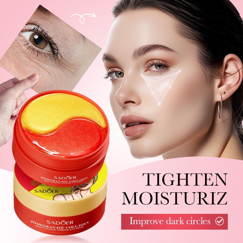 Pomegranate Collagen Nourishes the Eyes Tightens Wrinkles and Repairs the Eye Mask