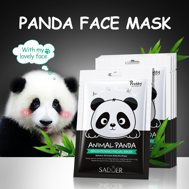 Animal Panda Pattern Highlights Moisturize the Skin Moisture Replenishment Noodle Essence