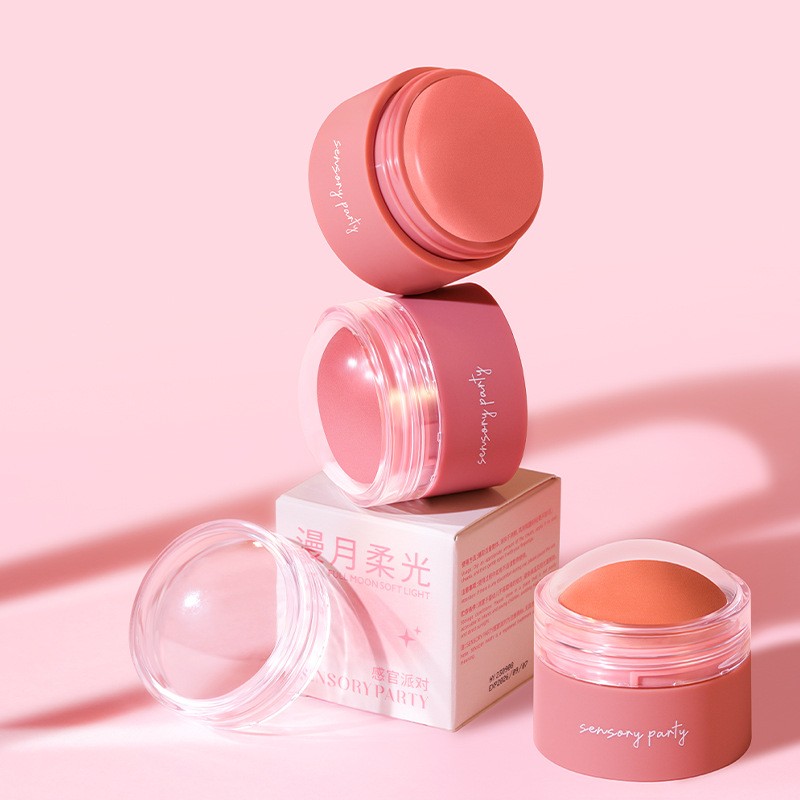 Soft Tender Girl Monochrome Peach Orange Powder Blusher