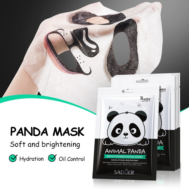 Animal Panda Pattern Highlights Moisturize the Skin Moisture Replenishment Noodle Essence