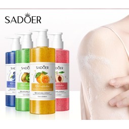 Exfoliating Moisturizing Deep Cleansing 300ml Pure Natural Plant Fruit Shower Gel