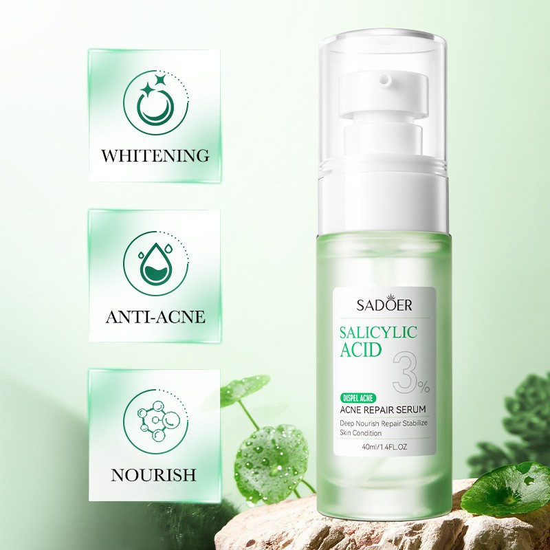 Salicylic Acid Acne Serum Anti-acne Serum  Acne Toner Skincare Line Face Cream