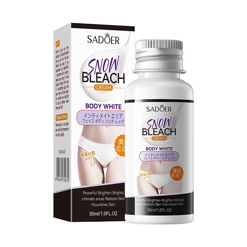 Blackening Snow Skin Brightening White Cream Brightens the Body Universal Body Lotion