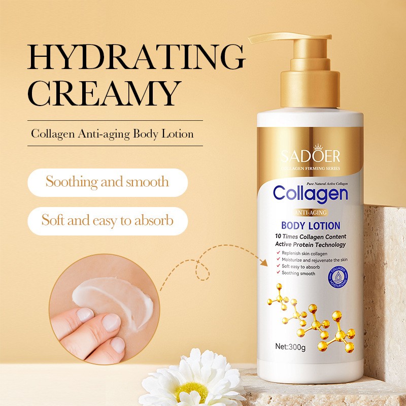 Free Simple 300ml Moisturizing Hydratin Refreshing and Moisturizing Body Lotion