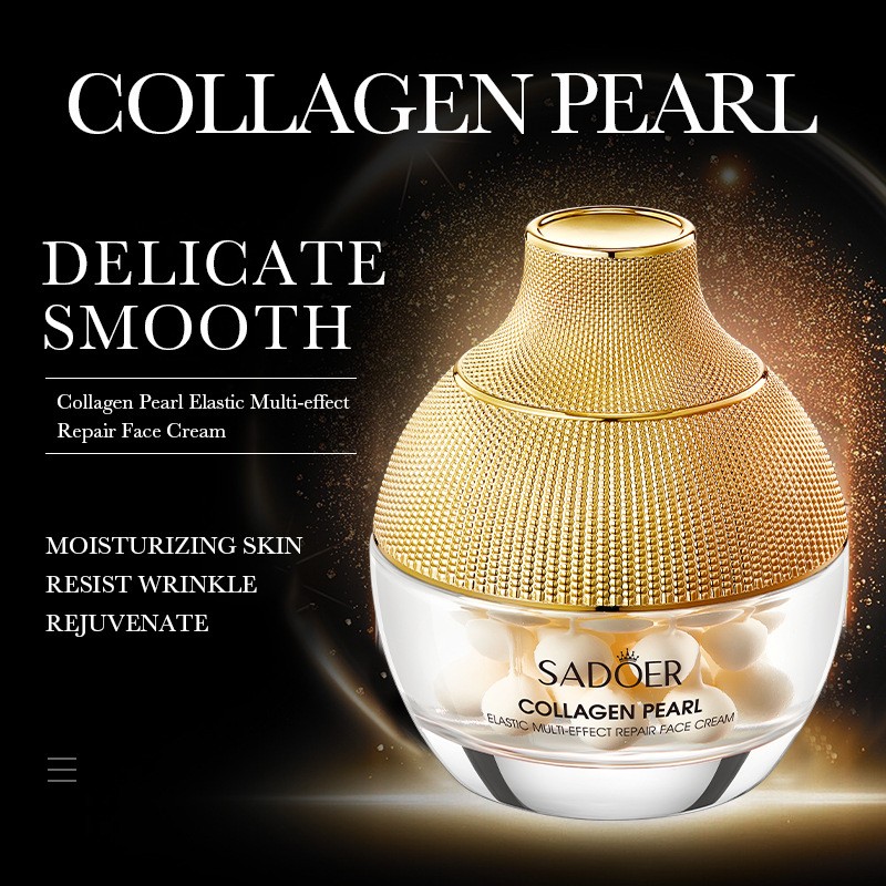 Recombinant Collagen Pearl Repair Cream, Filler Cream, Moisturizing and Moisturizing Face Cream