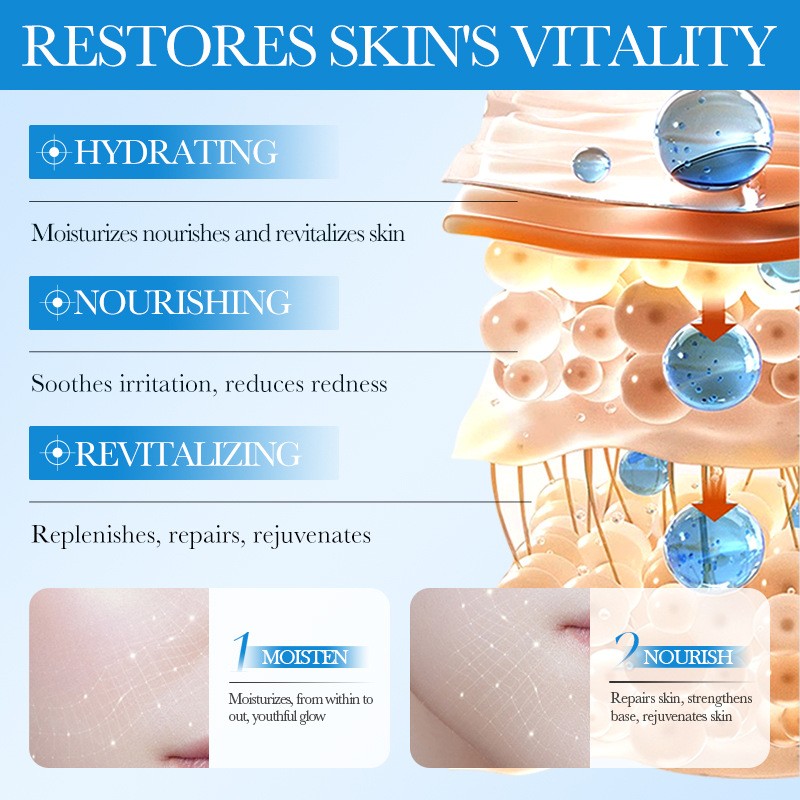 Moisturizing and Nourishing the Skin Coconut Oil Nourishing Moisturizing Face Cream