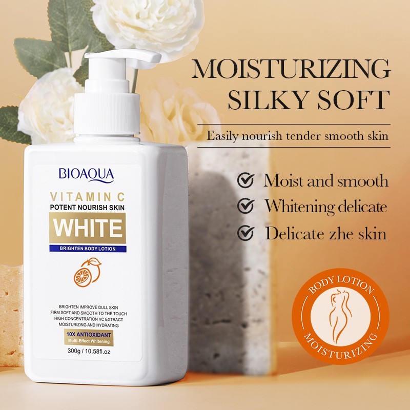Vitamin C Whitening and Brightening Body Lotion Moisturizing and Tender Body Cream