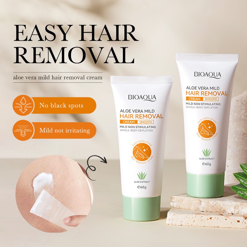 Aloe vera hair removal cream for hair removal without irritation 60g