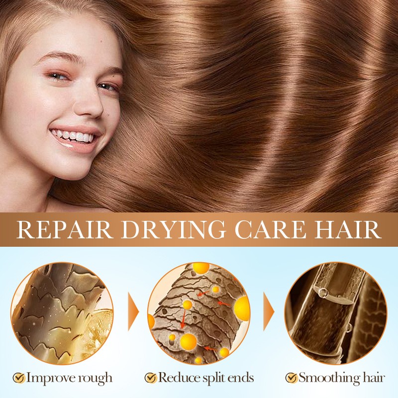 Black Castor Oil Oil Hair Conditioner Nourishes, Repairs and Improves Frizz Hair Care Liquid