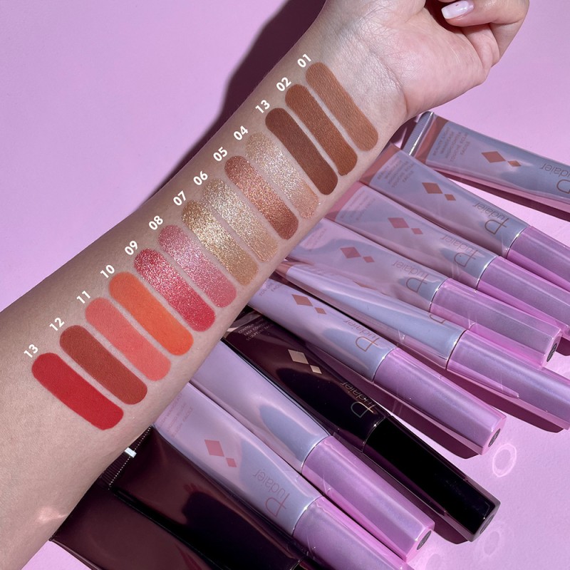 Liquid High Gloss Cosmetic Rouge Matte Pearl Powder Blusher Stick