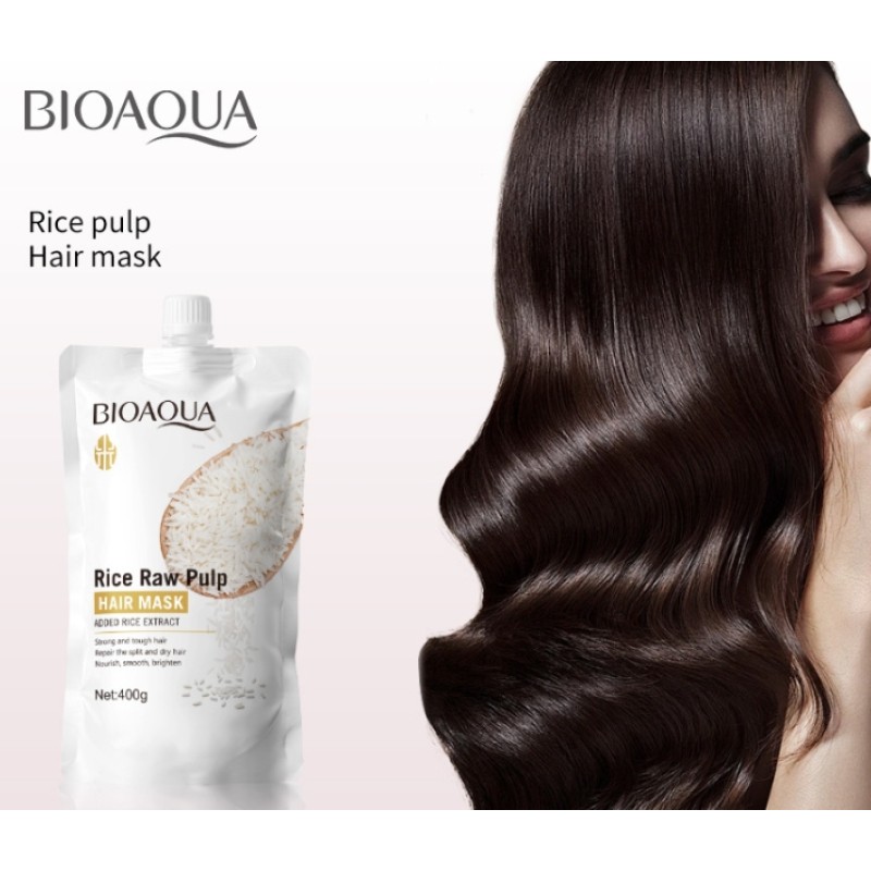 Smooth Soft Fluffy Anti Drying Original Paste Rice 400g Hair Conditioner