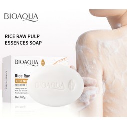 Moisturizing Softening the Skin Cleansing Bathing Antibacterial Cleaning Rice Soap