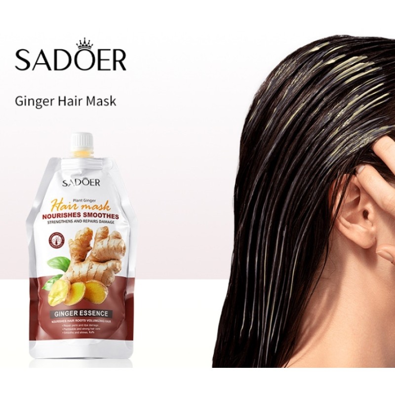 Smooth Nourishing Repairing Moisturizing Anti Frizz Ginger 350g Hair Conditioner