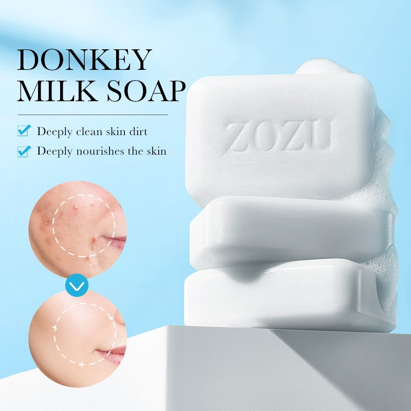 Donkey Milk Beautiful White Moisturizing Handmade Soap 100g Cleansing Bath Moisturizing Soap