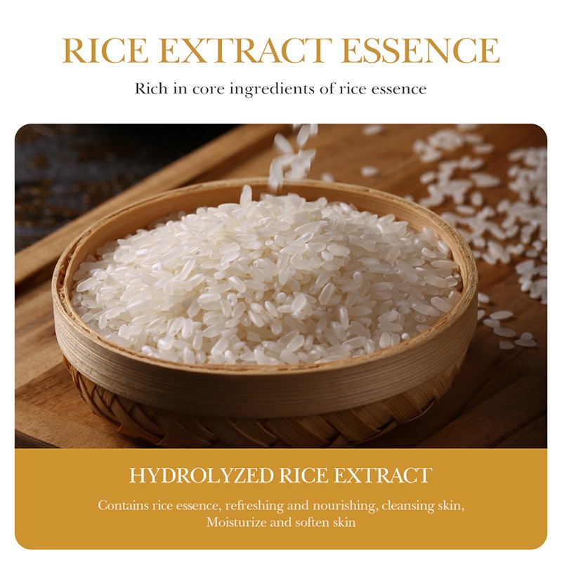 Moisturizing Softening the Skin Cleansing Bathing Antibacterial Cleaning Rice Soap