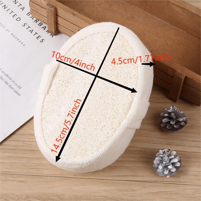 Sponge Block for Bathing Cleaning Silk Gourd Skin Scrubbing and Athing Sponge Block