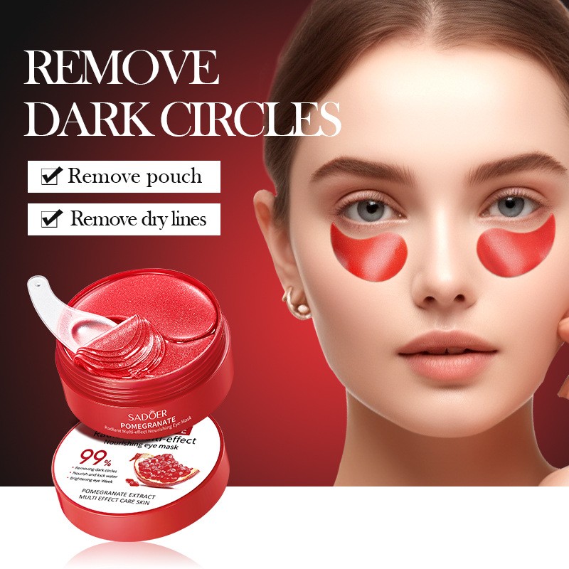 Moisturizing, Anti Wrinkle, Whitening, Pomegranate Radiance, Multi Effect Nourishing Eye Mask