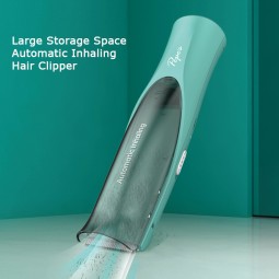 Fully Automatic Hair Suction Cleaning Baby Electric Push Shear Waterproof Newborn Hair Clipper