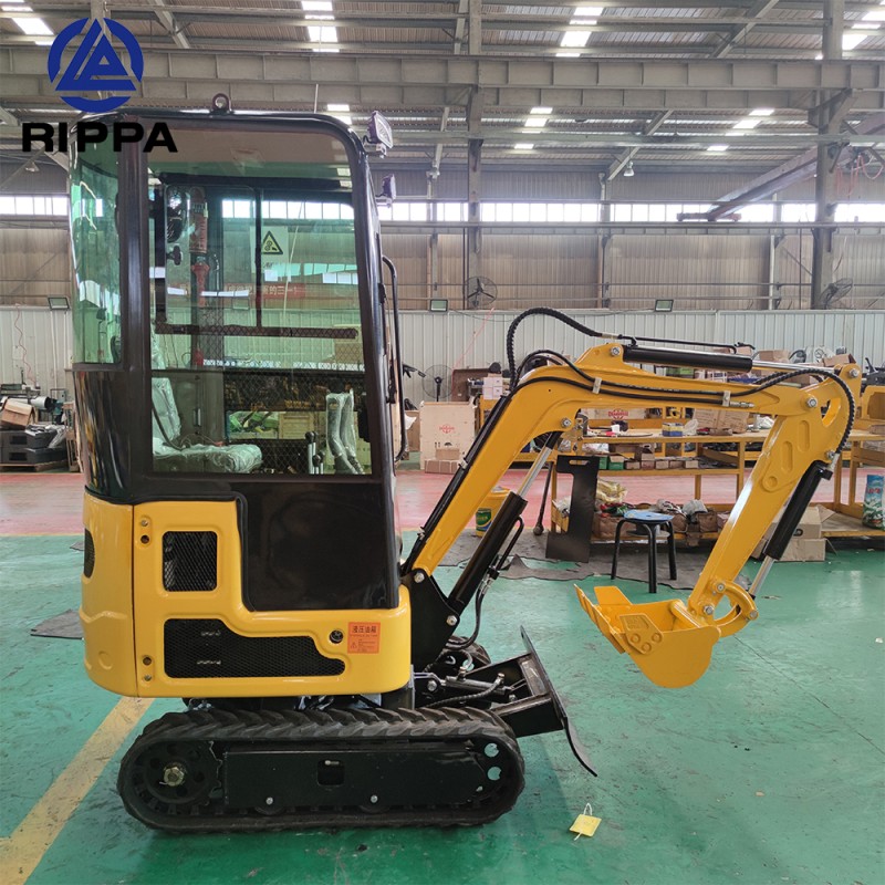 Mini Excavator Factory - Rippa Micro Home Crawler Bagger 0.8-2 Ton