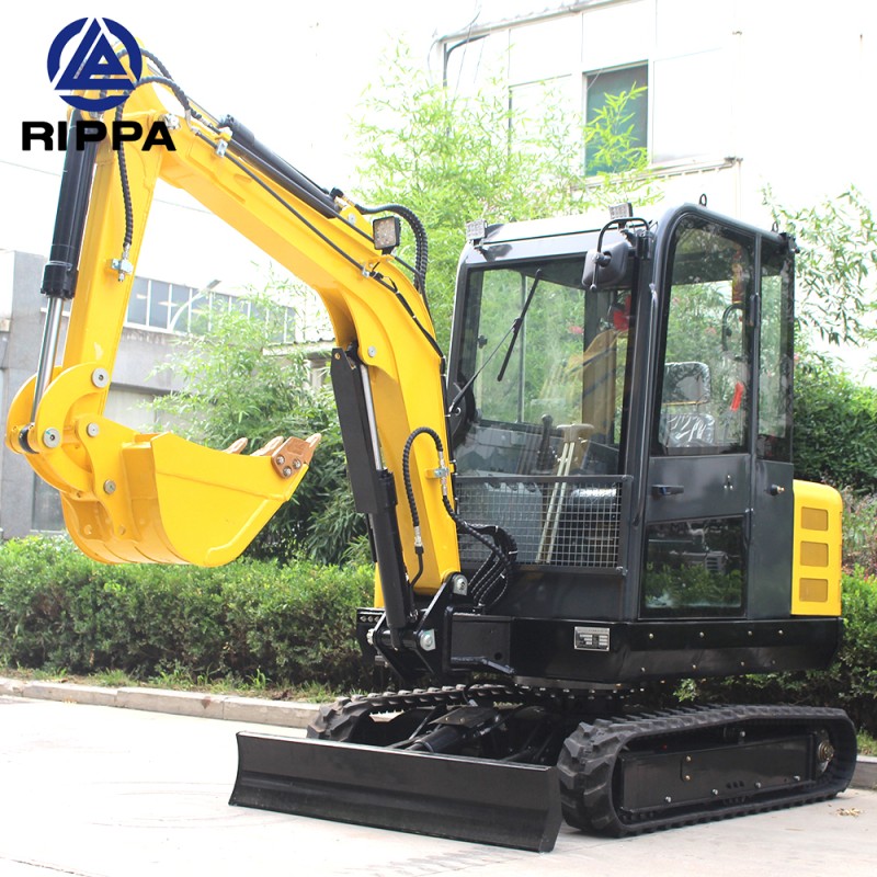 Mini Excavator Supplier - CE EPA Euro5 China 1-6t Crawler with Canopy